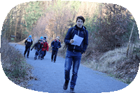 Oddílová chata v zimě